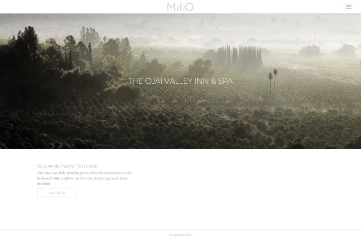 Mila Wedding Website