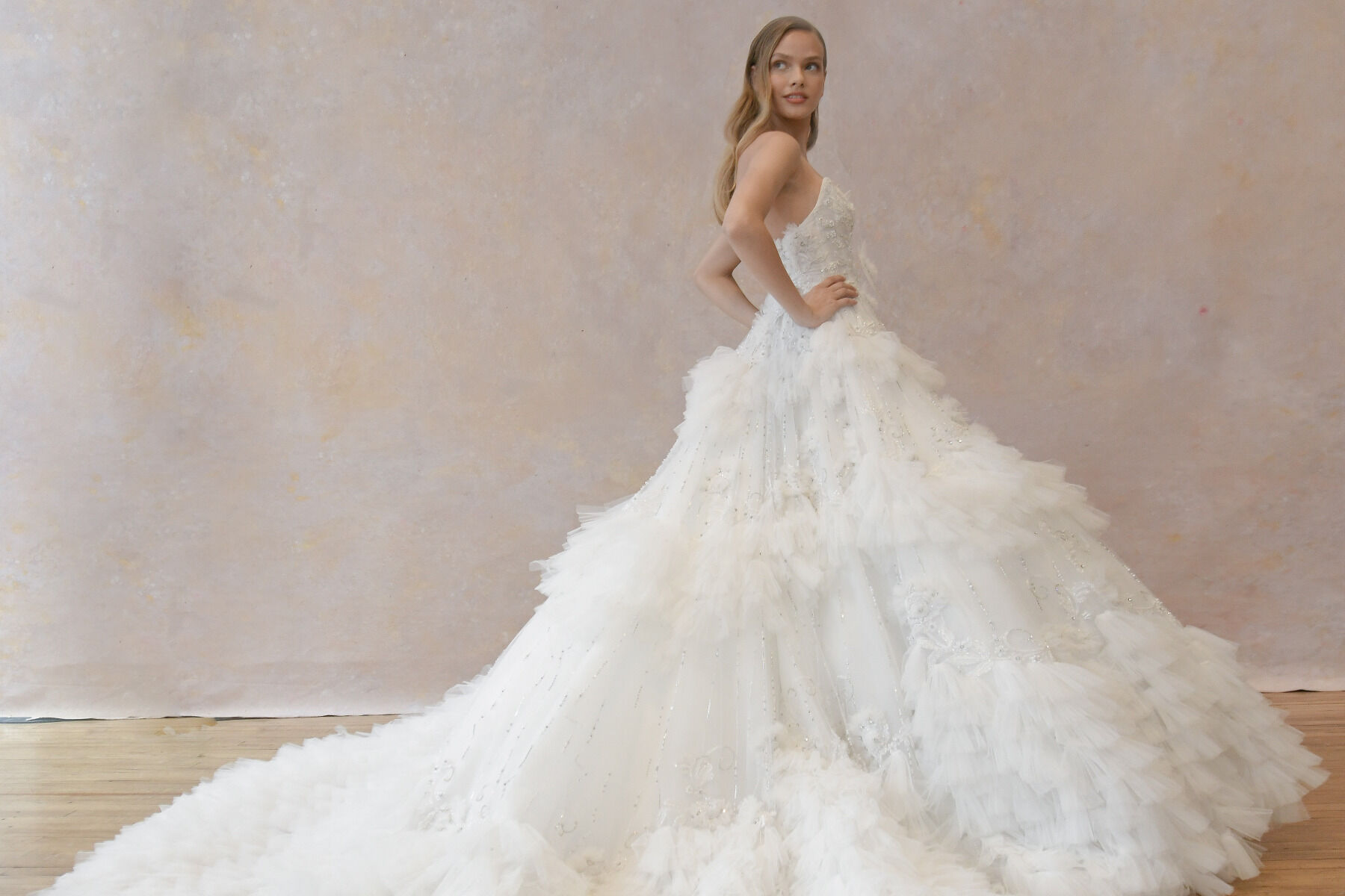 2023 Wedding dress trends: a bridal ballgown by Ines Di Santo