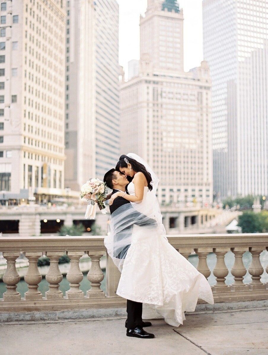 Chicago Area Weddings The Racquet Club Of Chicago Jamie & James