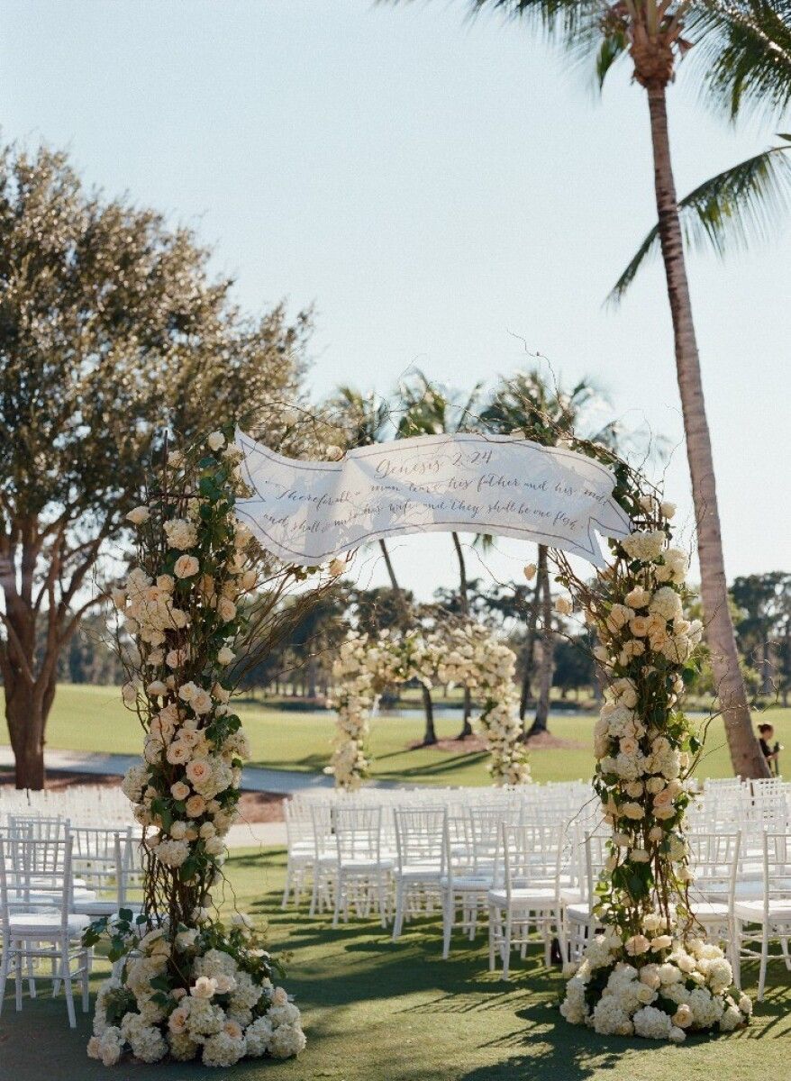 Naples Area Weddings Royal Poinciana Golf Club Nicola & Erik