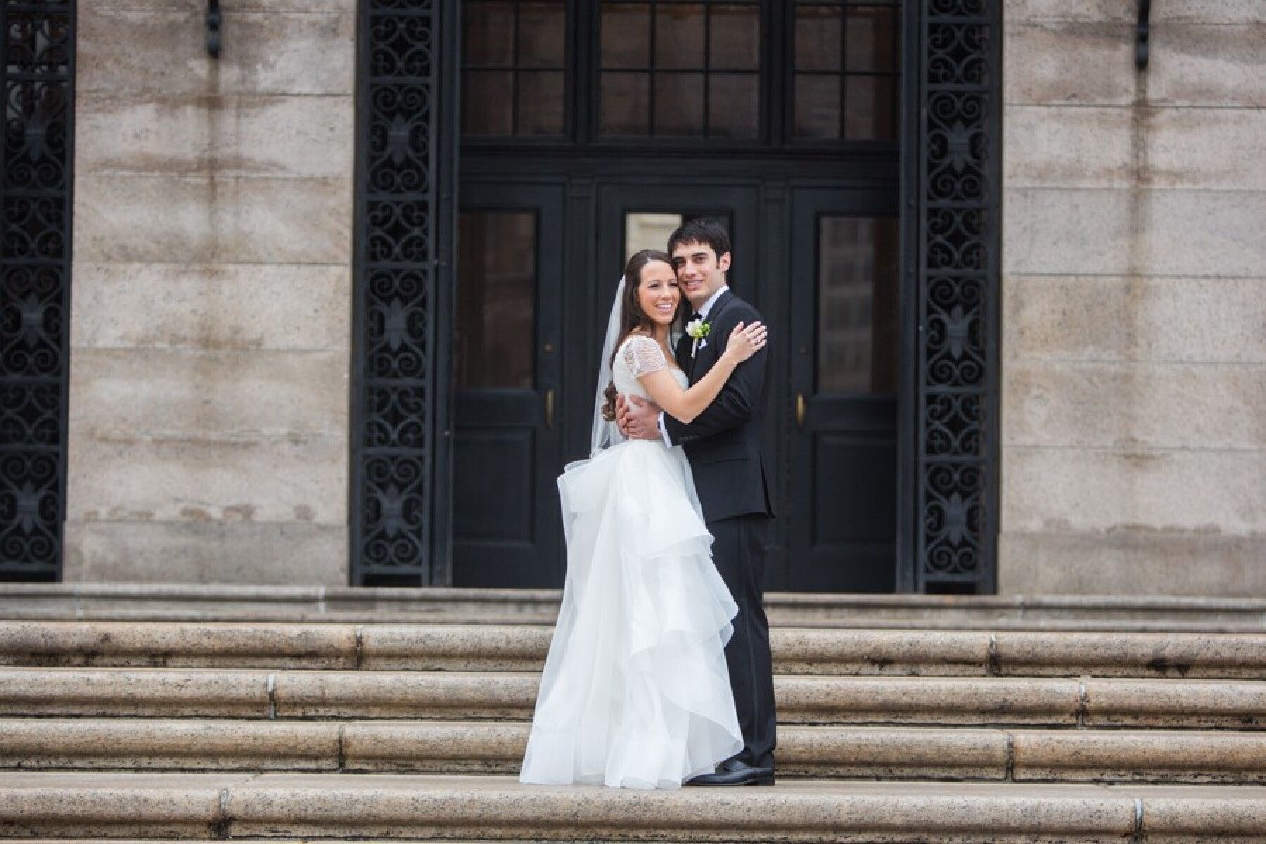 Leah & Michael, Wedding, Boston Public Library