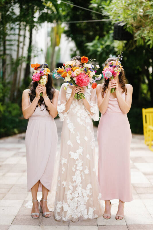 Miami Area Weddings | Miami Beach Botanical Gardens | Claire & Boris