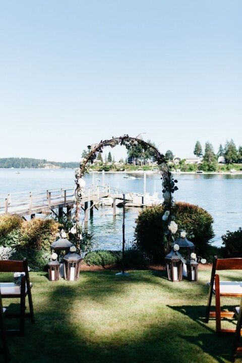 A Waterfront Wedding for Courtney and Carl