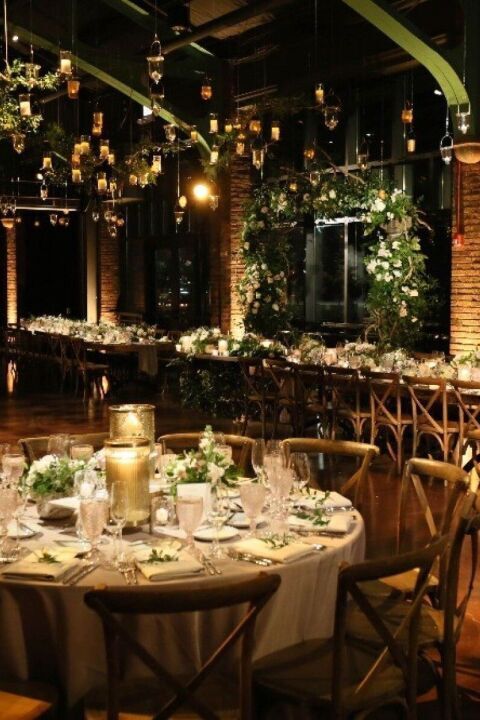 An Indoor Wedding for Rachel and Alex