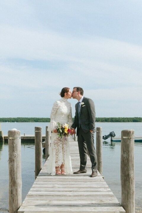 A Waterfront Wedding for Jillian and Ej