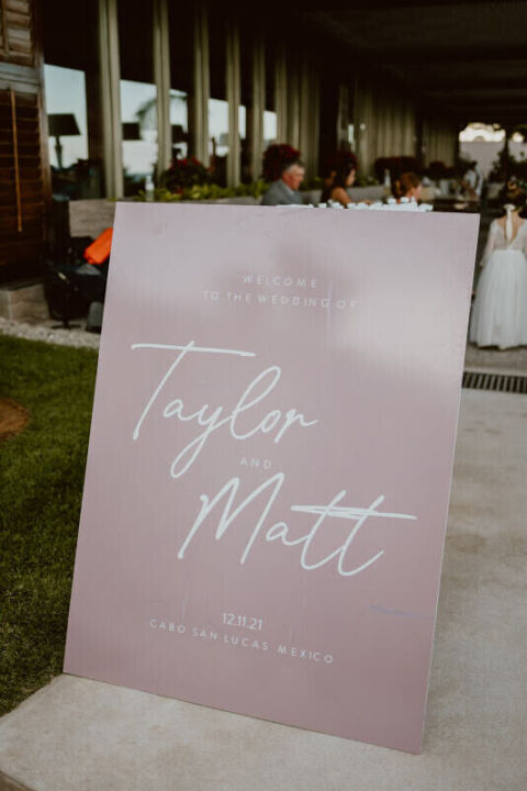 A Glam Wedding for Taylor and Matt