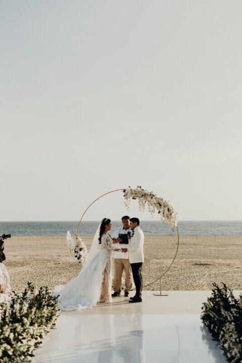 A Beach Wedding for Precious and Nate