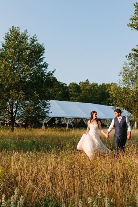 A Rustic Wedding for Kendall and Jim
