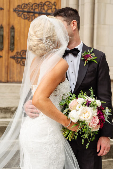 A Glam Wedding for Emily and Christopher