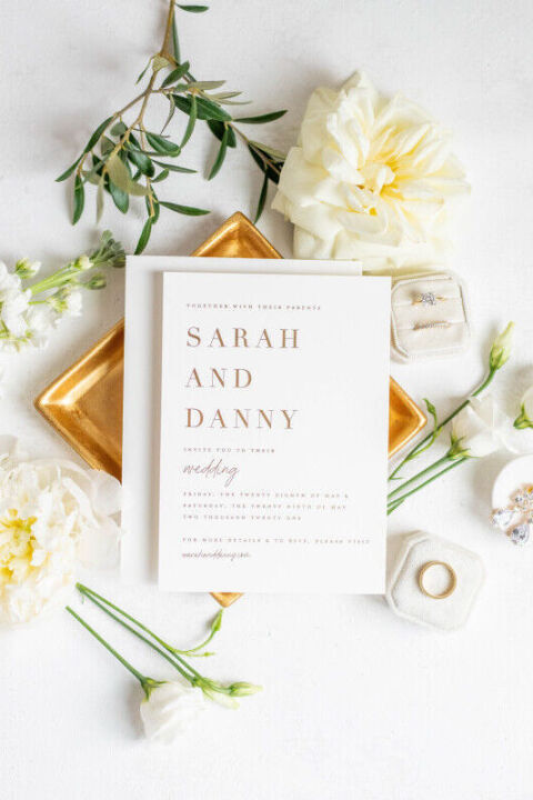 A Formal Wedding for Sarah and Danny