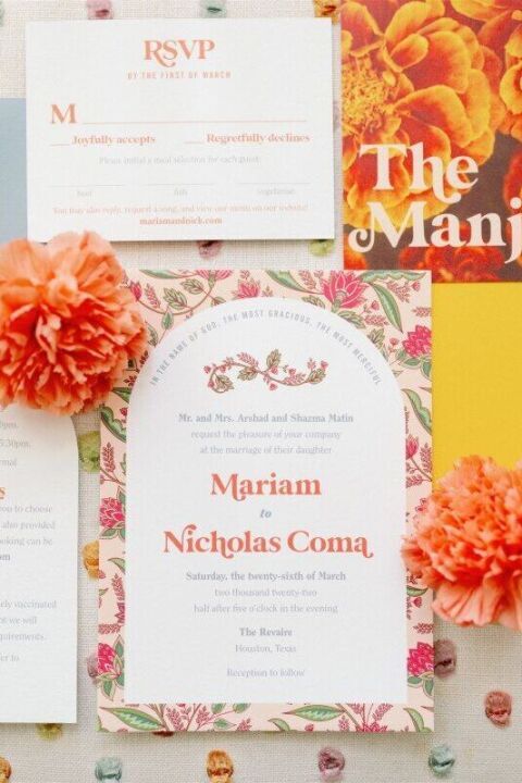 A Glam Wedding for Mariam and Nick