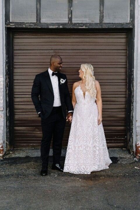 An Industrial Wedding for Candace and Brice