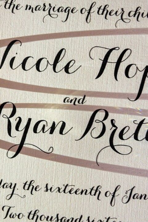 A Wedding for Nicole and Ryan