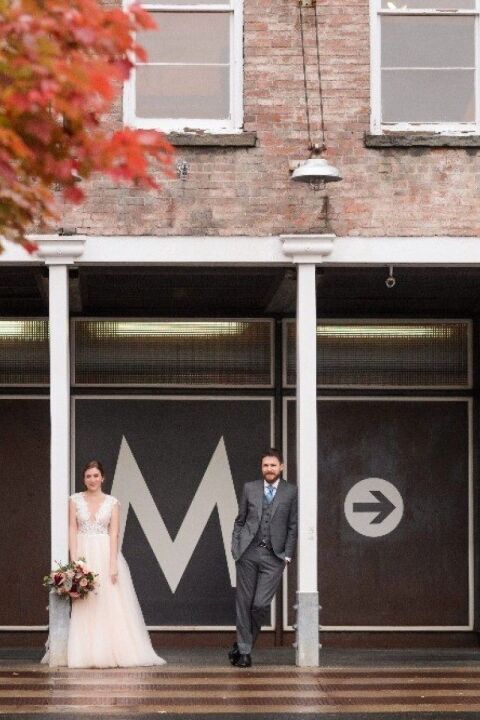 An Industrial Wedding for Holly and Ben
