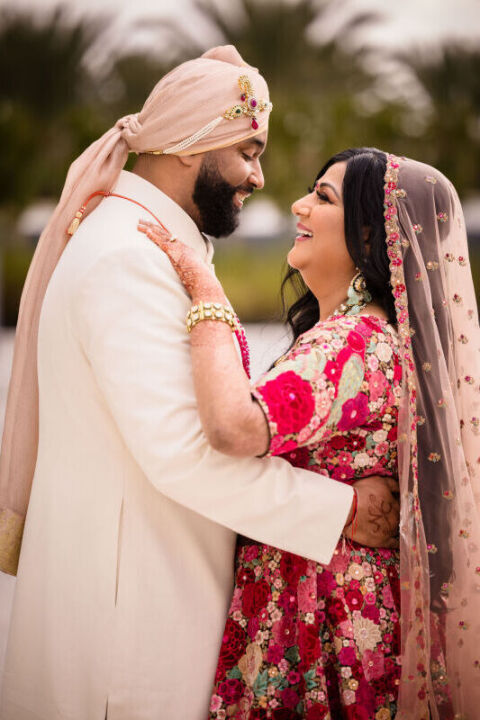 A Glam Wedding for Niddhi and Corey