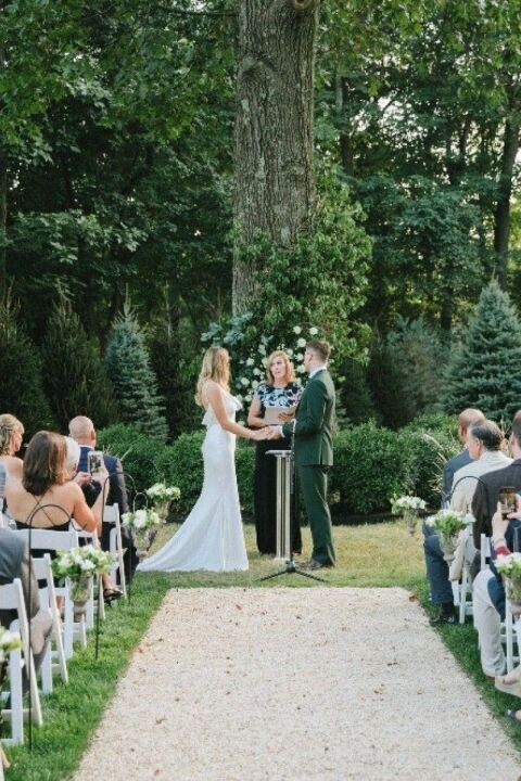 An Outdoor Wedding for Ally and Zac