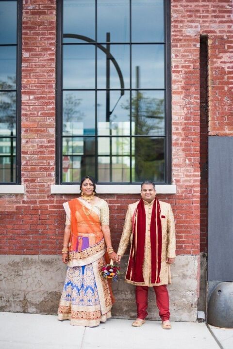 An Industrial Wedding for Hemali and Pavan