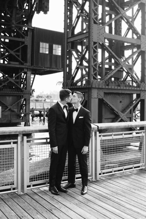 An Industrial Wedding for Ryan and Eric