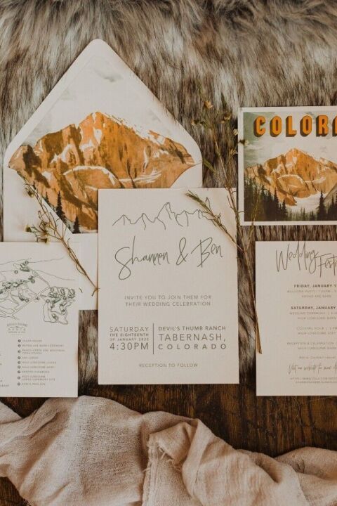 A Mountain Wedding for Shannon and Ben
