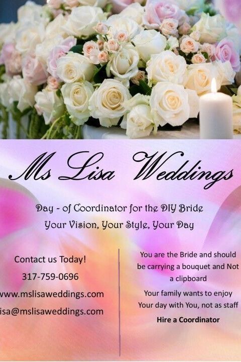 Ms. Lisa Weddings - Day-of Coordinator