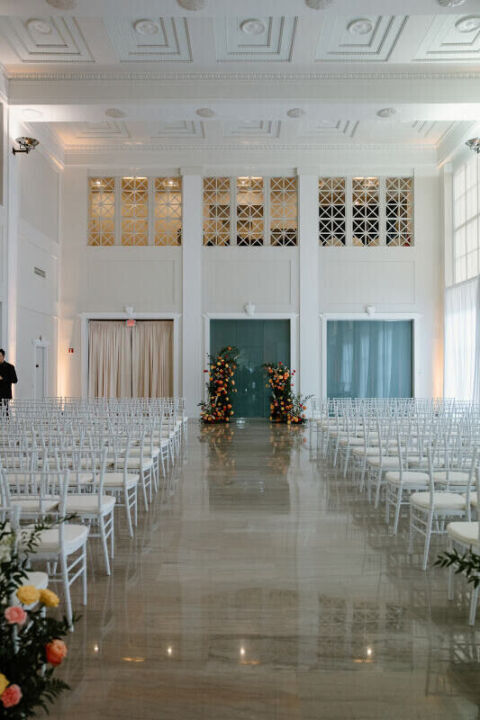 An Indoor Wedding for Paulina and Chad