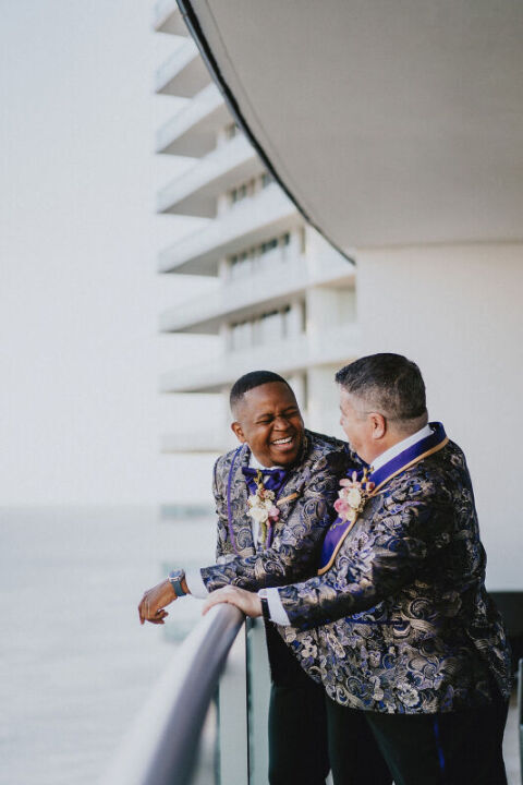 A Glam Wedding for Dion and Michael
