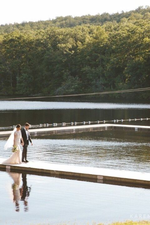 A Waterfront Wedding for Nathalie and Hugo