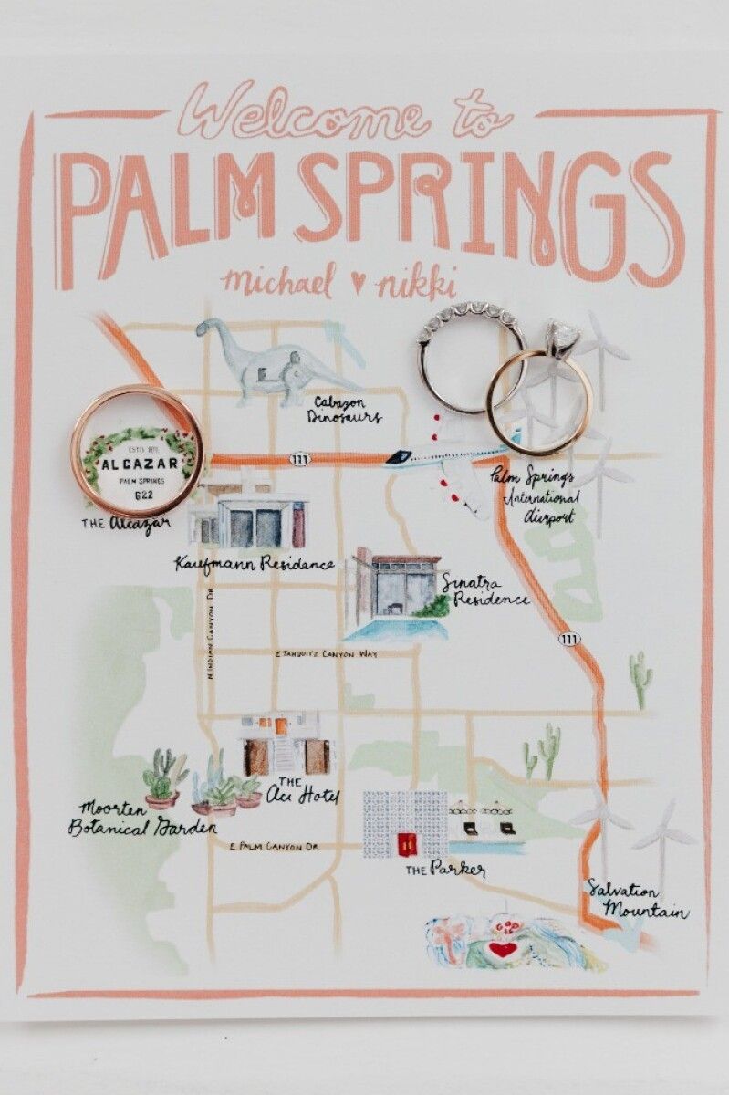 Palm Springs Area Weddings | Alcazar Palm Springs | Nikki & Mike