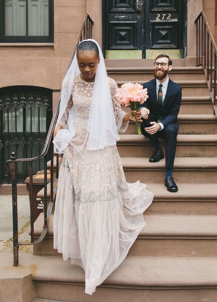 A wedding outlet dress