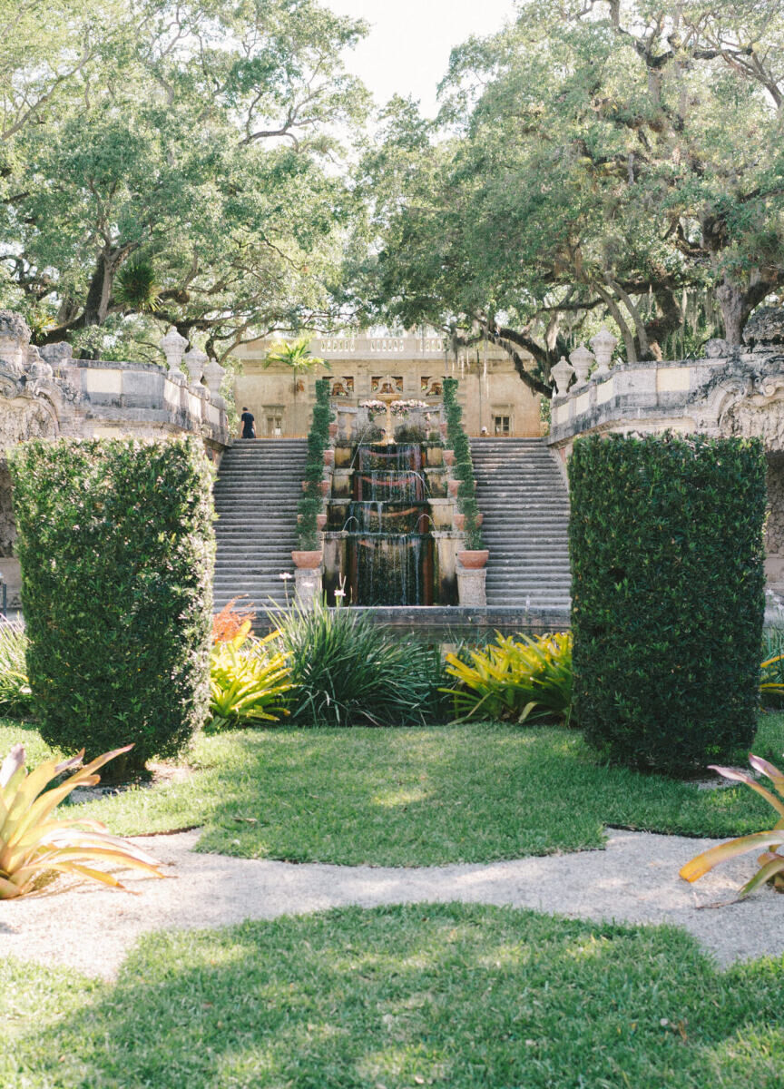 A glam, garden wedding venue in Miami, Florida.