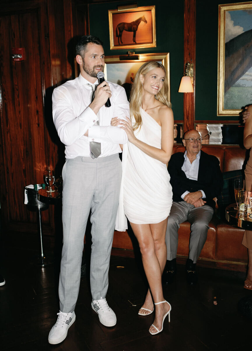 Kate Bock Wedding to Kevin Love at the New York Public Library