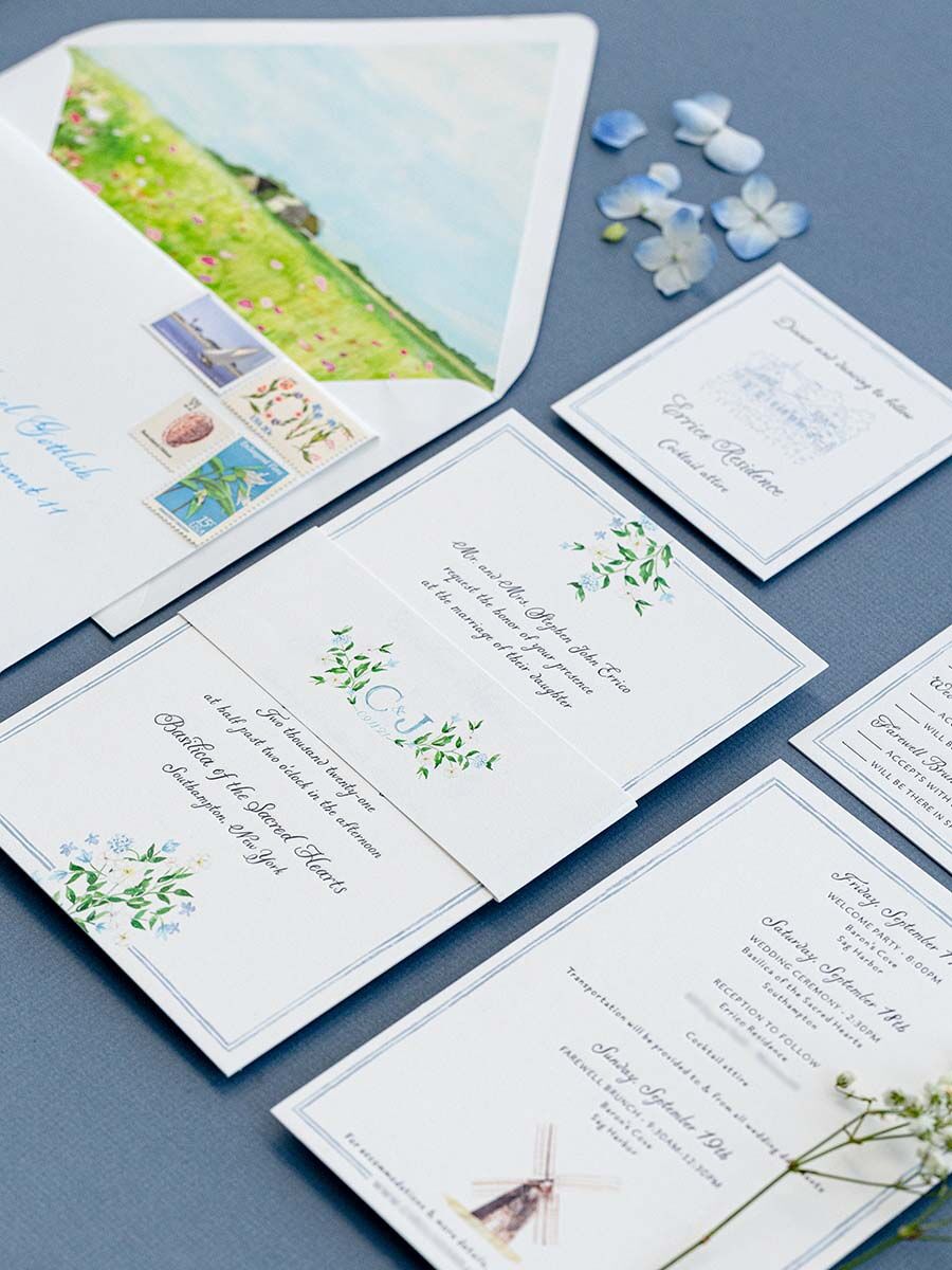 Katie Fischer Design | Wedding Invitations | New York City, New York