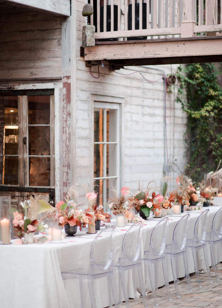 Romantic Wedding Venues: An airy outdoor reception at Race + Religious.