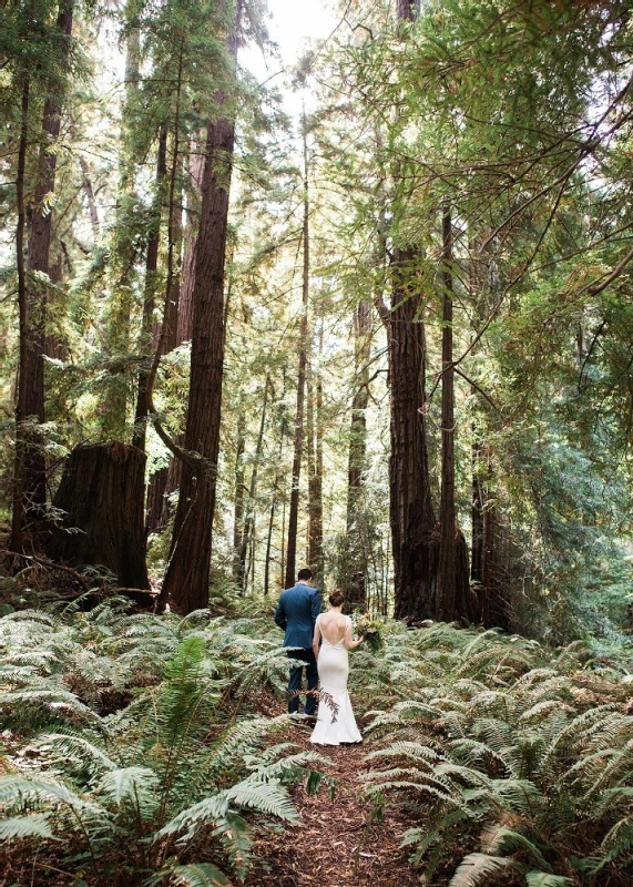 A Forest Wedding for Tina and Bj