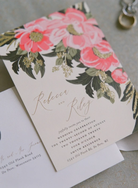 A Glam Wedding for Becky and Riley