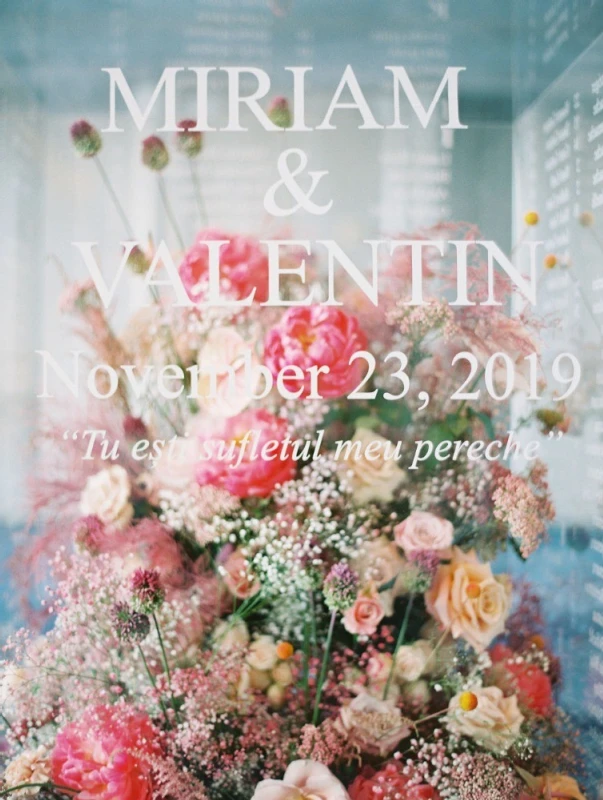 An Indoor Wedding for Mariam and Valentin