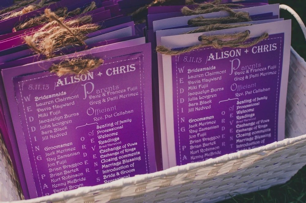 A Wedding for Alison and Chris