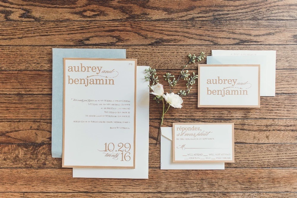 A Wedding for Aubrey and Ben