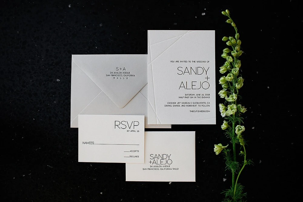 A Modern Wedding for Sandy and Alex