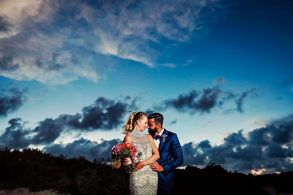 A Beach Wedding for Taylor and Bobby