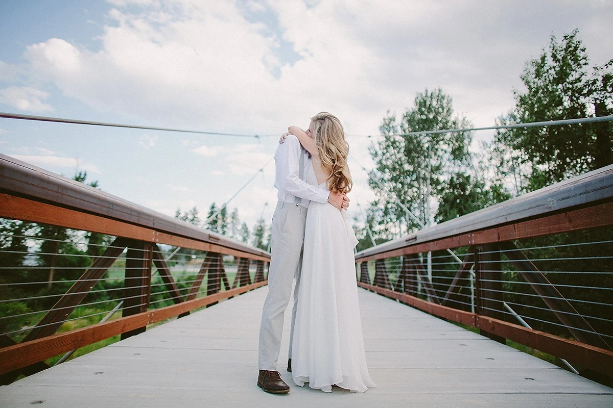 A Wedding for Claire and Ted