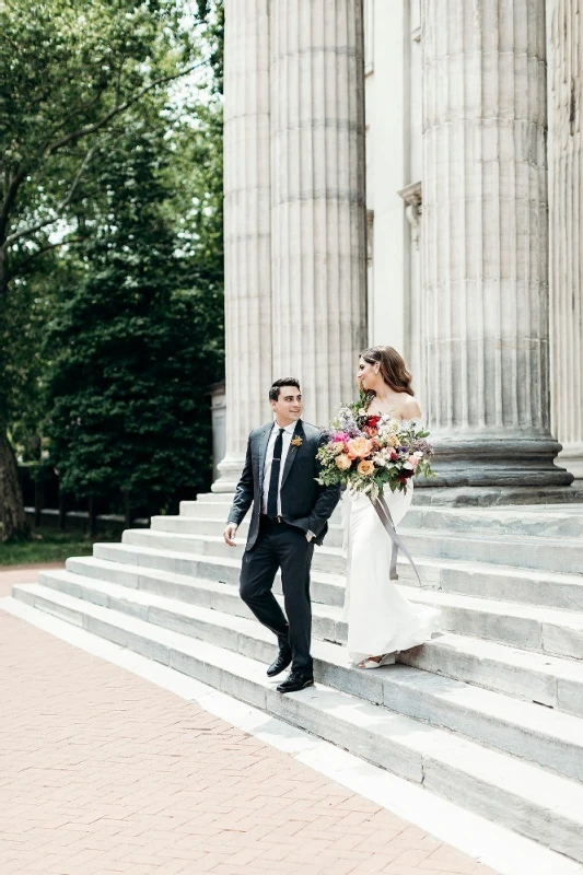 An Edgy Wedding for Meredith and Andrew