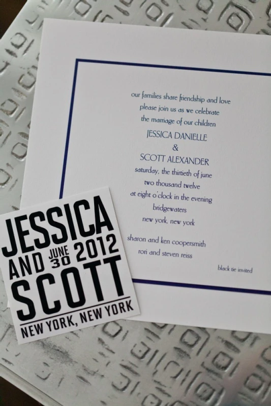 A Wedding for Jessica and Scott