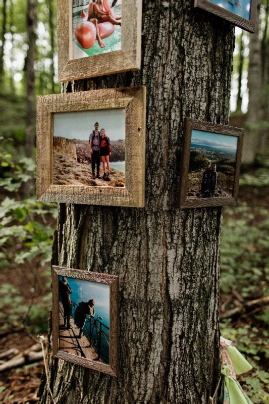 A Forest Wedding for Ali and John