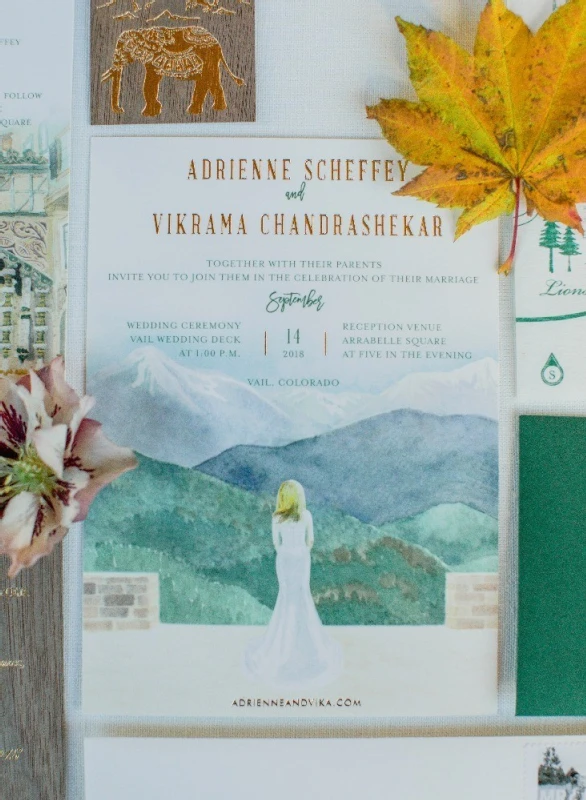 A Country Wedding for Adrienne and Vikrama