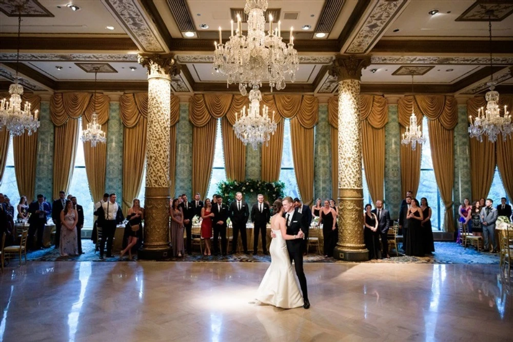 An Indoor Wedding for Kelly and Michael