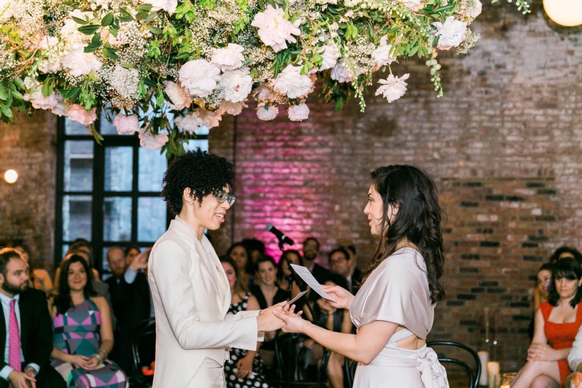 An Indoor Wedding for Marisa and Storm