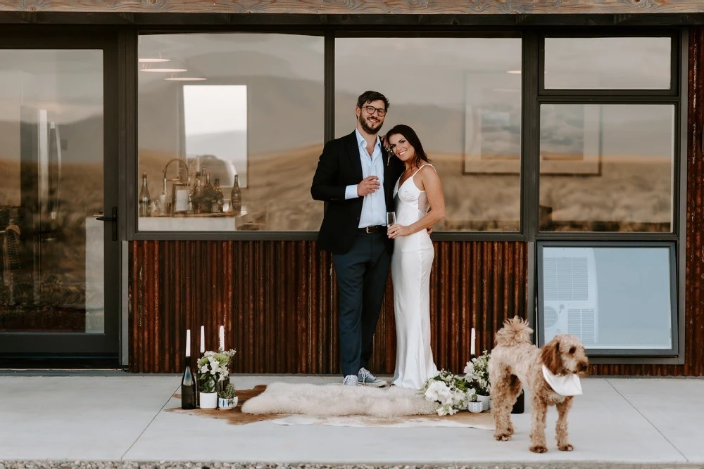 A Desert Wedding for Samantha and Zach