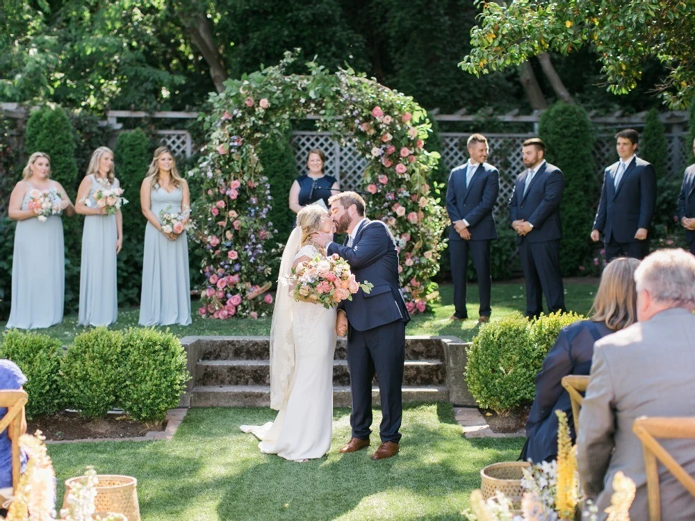 A Garden Wedding for Kate and Jesse