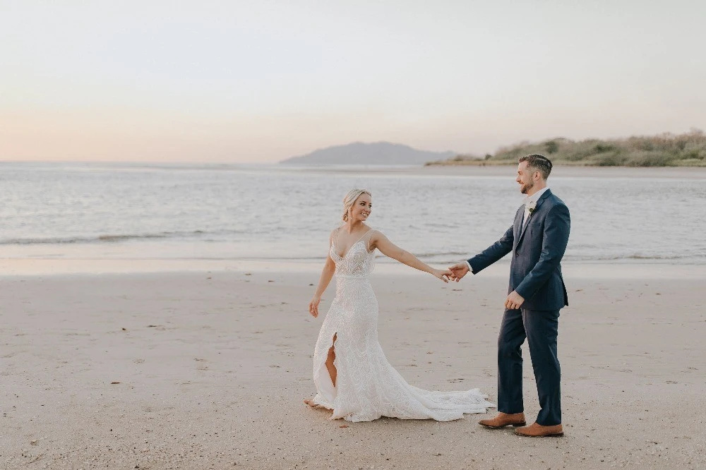 A Beach Wedding for Mickie and Steve